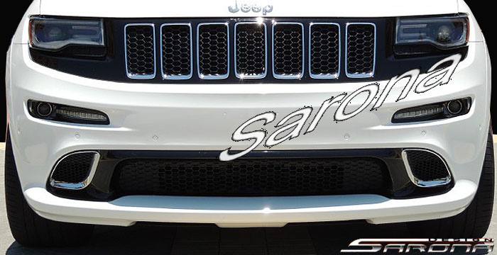 Custom Jeep Grand Cherokee  SUV/SAV/Crossover Front Bumper (2014 - 2016) - $790.00 (Part #JP-006-FB)
